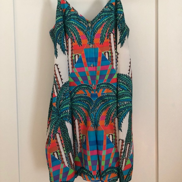 Mara Hoffman Other - MARA HOFFMAN multicolor mirage print romper!
